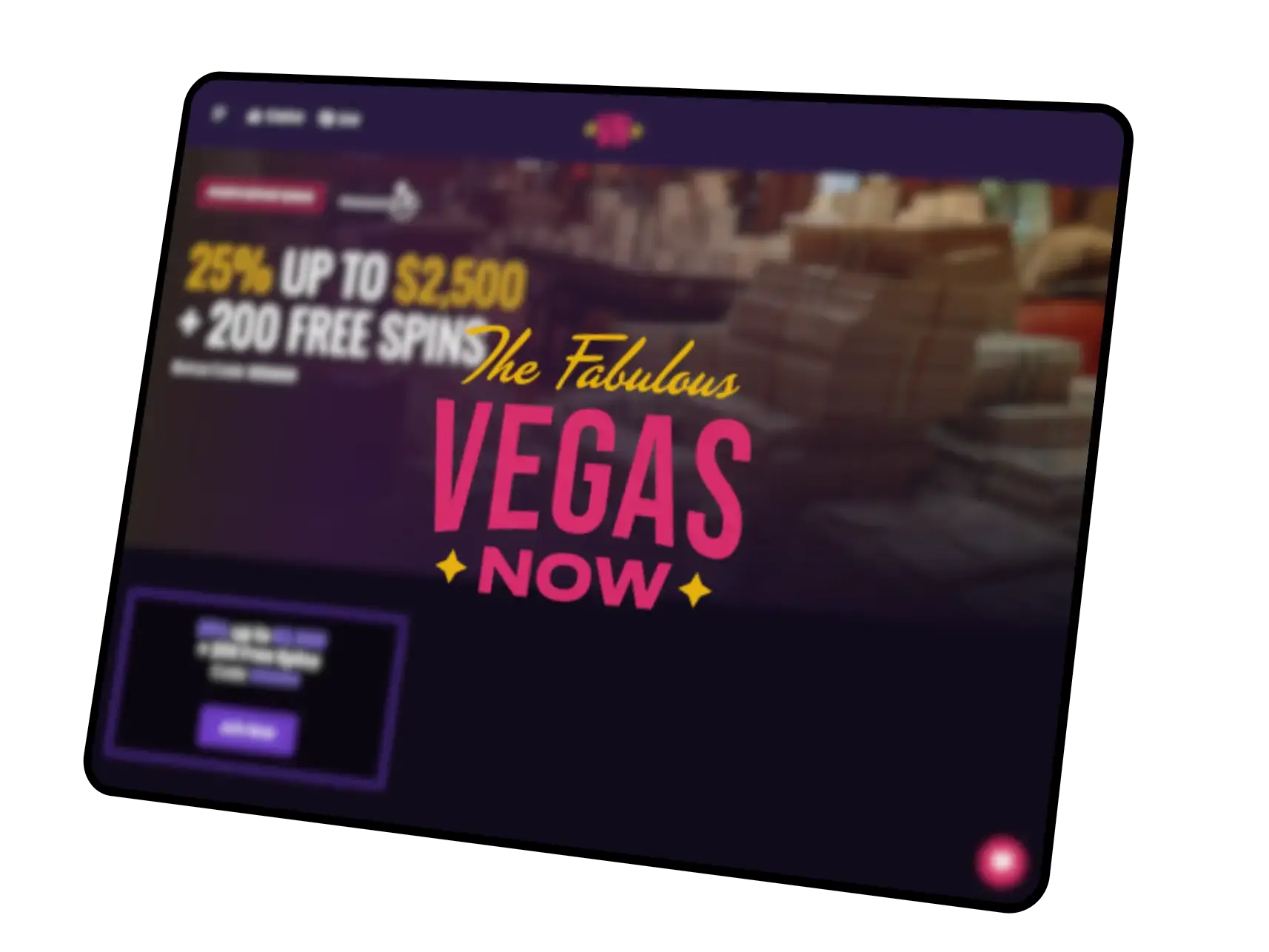 VegasNow Bonus